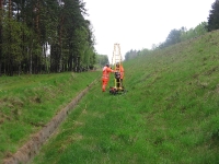 Wiercenia geologiczno-inżynierskie na potrzeby modernizacji linii kolejowej