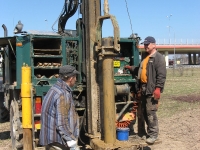 Wiercenia geotechniczne w rurach osłonowych