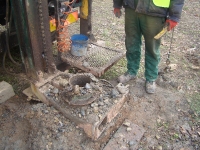 Wiercenia geologiczne w gruntach kamienistych